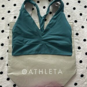 Athleta Deep Teal Sports Bra - M